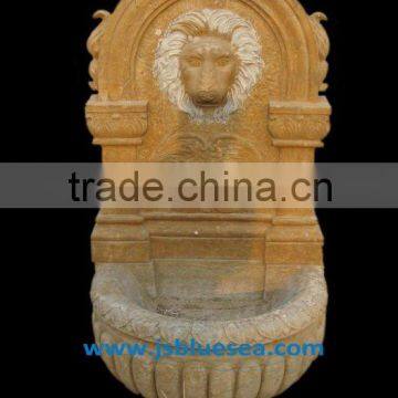 Antique Lion Head Fountain Wall Decor