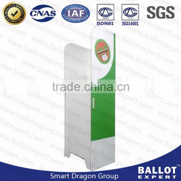 folding cardboard election voting booth