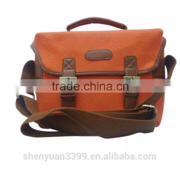 Professional DSLR Canvas Camera Bag/Case Travel Photo Bag Single Shoulder Backpack for Canon Nikon