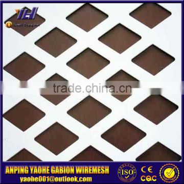 Anping,China best supplier iron plate punched metal mesh / perforated metal tray