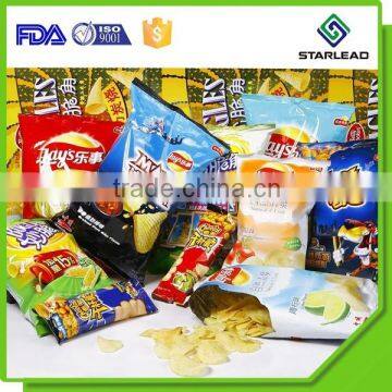 Potato Chips Packaging 25 Mic Metallized BOPP Silver MOPP Film photo-4