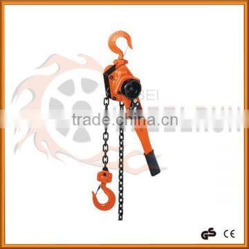 Construction equipment manual Lever chain hoist / chain block 1.5 ton