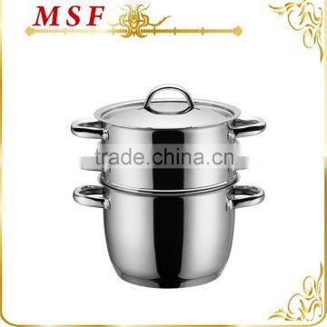 MSF-3409 Durable & Professional Stainless Steel Steamer Pot Corn Steamer Induction Base Quality Choice photo-6