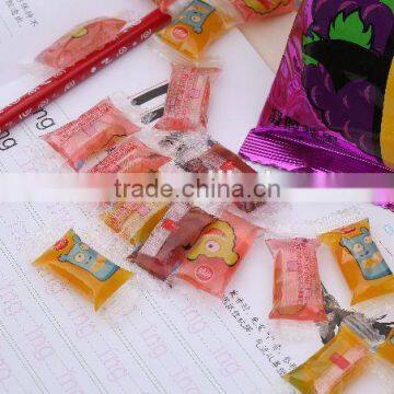 certificated unique soft fruit jelly candy