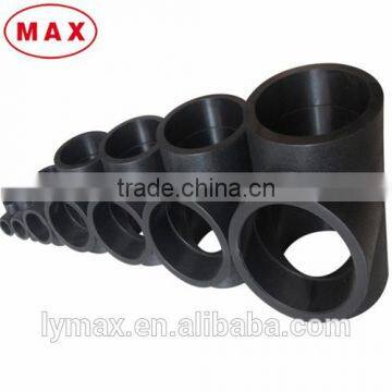 Plastic Pipe Fitting PE100/HDPE/PE Reducing Tee for Water Pipeline