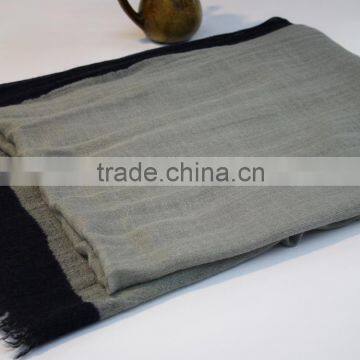 Fake Brand Cotton Two Tone Magic Scarf