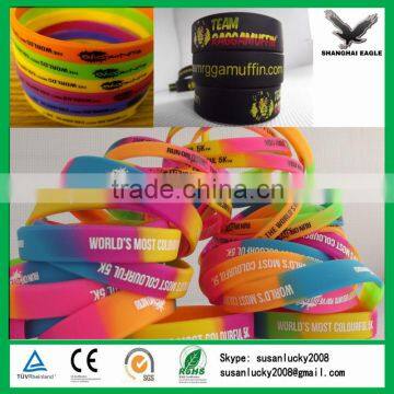 Promotion custom silicone wristband