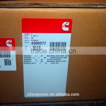 4309377 full complete engine gasket set