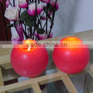 ball shape led decorative flameless candle light