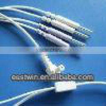 white medical cable