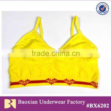 Seamless lady sport bra/seamless bra underwear