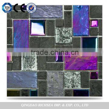 Factory Direct Sale High-Quality Beautiful Glass Mosaic Tile