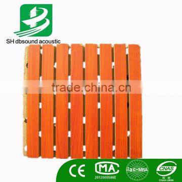 Sound Absorbing Mdf Board Price Wood Grooved Acoustic Wall Tiles