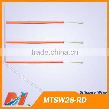 Maytech heat resistant silicon wire 28awg silicone cable RED color