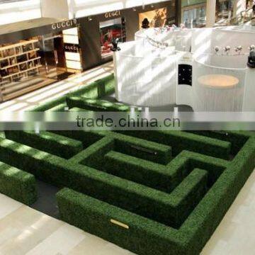 High quality Artificial boxwood mat/ hedge for decoration wall