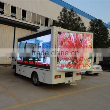 New design foton forland led mobile advertising trucks for sale