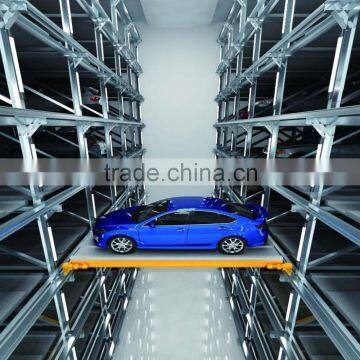 Full automatic stacker car parking system automatic parallel conveyor parking system automatic smart stacker parking system