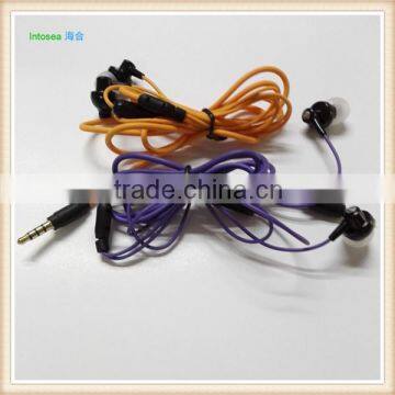 quality in-ear glowing sport earphone for phone,earphone for gionee