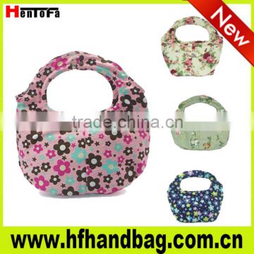 100% organic cotton fabric clear japanese fashion bags