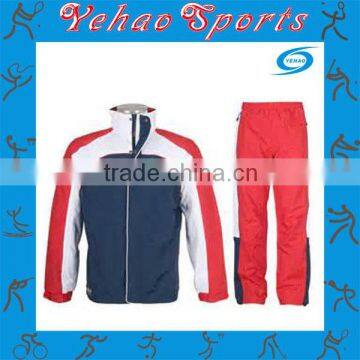 latest design men waterproof tracksuit