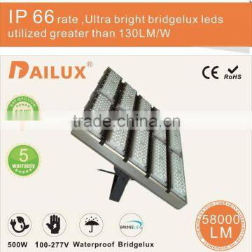 New products aluminium alloy silver housing IP65 industrial high bay lighting 500w