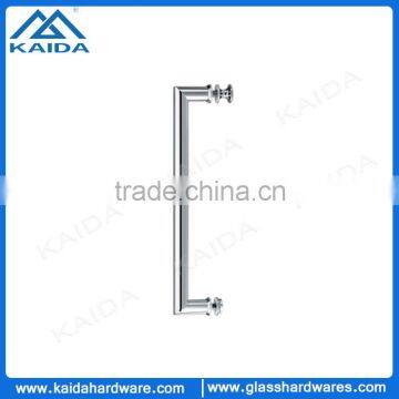 One side towel bar handle polished stainless steel