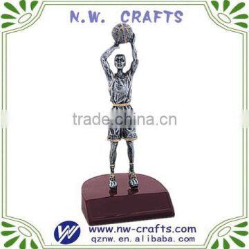 Custom basketball sports trophy