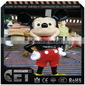 Cetnology Game Park Artificial Fiberglass Little Kids Cartoon Model