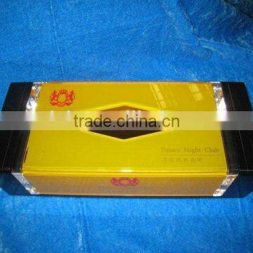 Special Design Acrylic tissue box with Good Quality