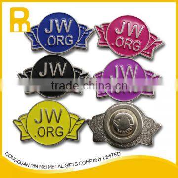 Free design metal cheap soft enamel lapel pin