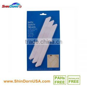 Self adhesive shower strip, non-slip strips for shower