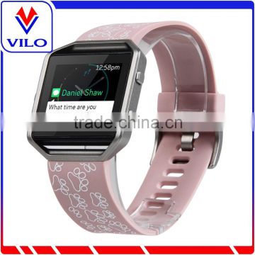 For Fitbit Blaze Replacement Band, Soft Rubber Silicone Bracelet Sport Strap Band for Fitbit Blaze