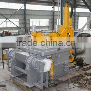 In-line rotating degasser