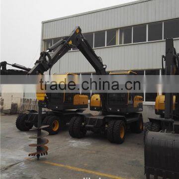 SDLG Made 6tons Wheel Excavator ZE906W Cheap for Exporting photo-3