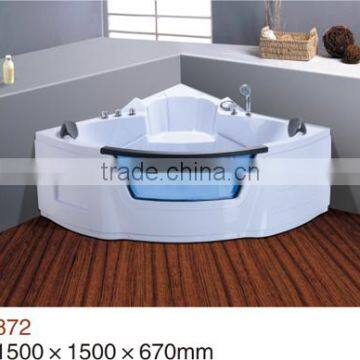 cUPC blue bathtub,freestanding bath tub,mini small corner bathtub