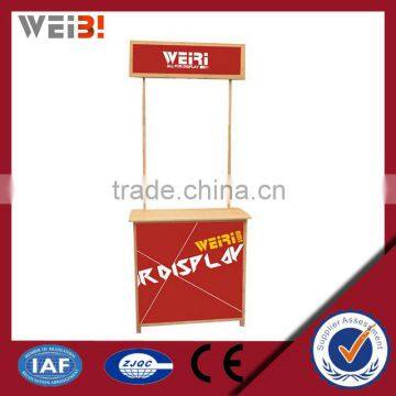 Retail Booth Display Pvc Portable Counter