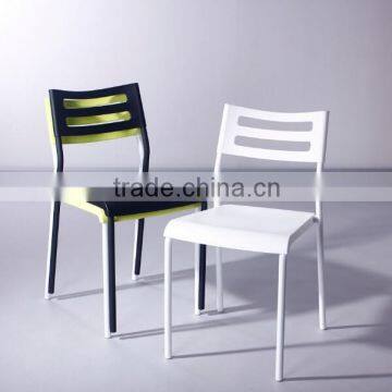 Modern plastic material stackable Dining Chair 1057B