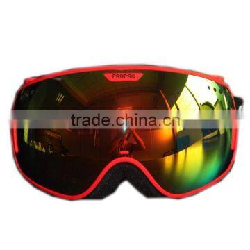 Double Lens Anti-fog Big Spherical Detachable Lens Ski Goggles Snowmobile Snowboard Skate Detachable Lens Ski Goggles