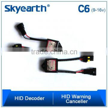 NEW HID Lamp Warning Canceller C6 decoder Xenon HID Kit CANBUS Error Decoder C6 For AUDI