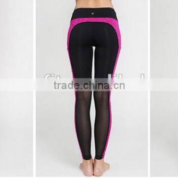 Women Mesh Clothing Sexy Breathable Leggings With Pockets photo-6