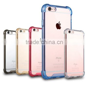 hybrid transparent TPU+PC armour case for iPhone 5