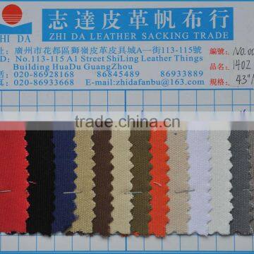 china high density waxed 14 oz canvas fabric