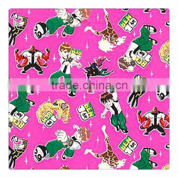 cartoon girl of PET hot stamping foil For man made fabric