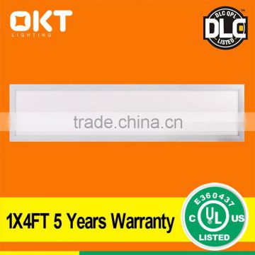 OKT Lighting 100LPW ul dlc led drop ceiling light panels 1200 by 300 40W 50W