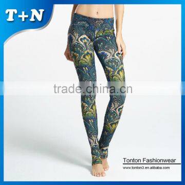 2016 yoga leggings 90% polyester 10% spandex yoga pants wholesale                        
                                                Quality Choice