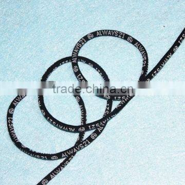 Eco-friendly nylon jacquard ribbon