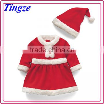 New design wholesale new year girls clothing two-piece set christmas kid clothes TR-CA03B