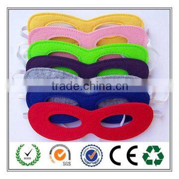 New 2016 Fashion Kids Party Felt Superhero Mask with Headband