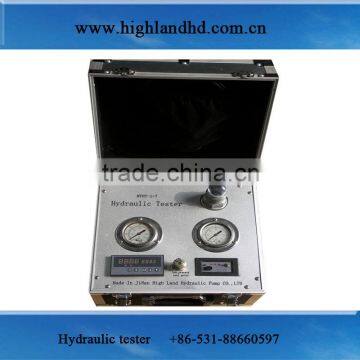 Highland high precision portable hydraulic testers for mobile hydraulic repairing