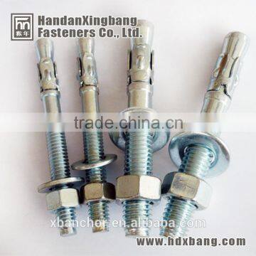 zinc plated wedge anchor with three clips manufacture